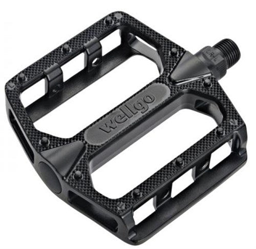 QBP Pedal - Alloy MTB Platform - Du Bearing 9/16 - Black - 109x100x28mm - TW