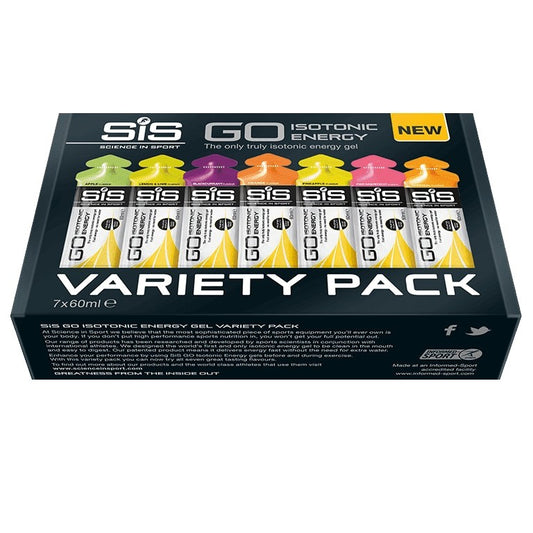 Sis go isotonic gel variety pack - 7 X 60ml