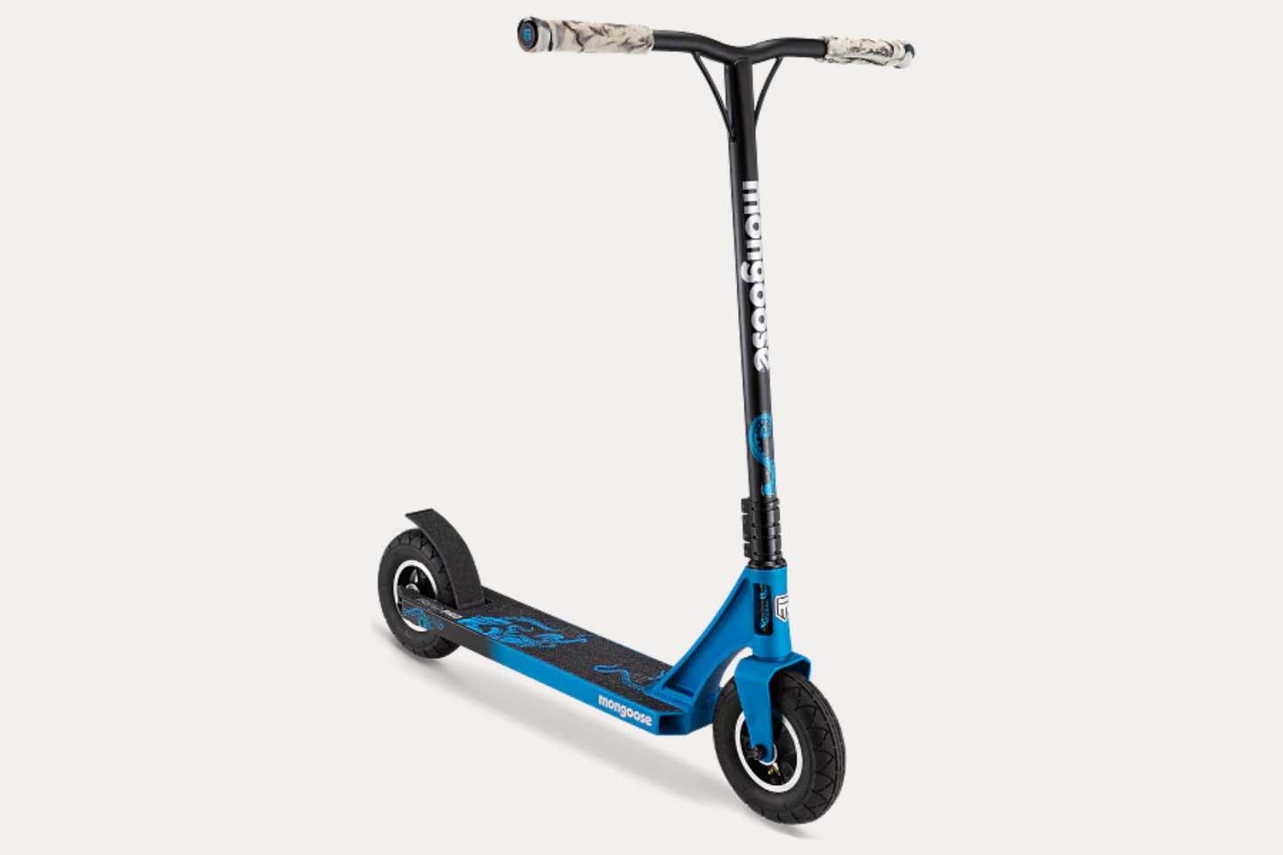 Mongoose Tread Pro Freestyle Dirt Scooter - black/blue