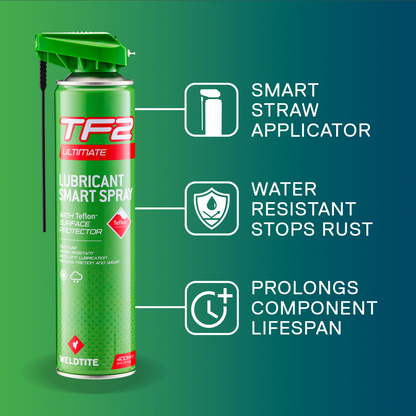 Weldtite TF2 Ultimate Lube Smart Spray with Teflon 400ml