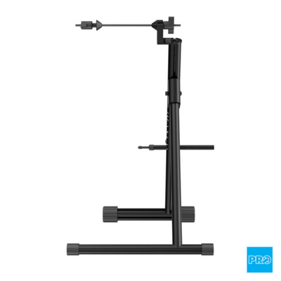 Pro tool - wheel truing stand for thru axle and qr