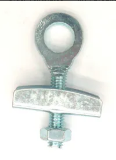 CHAIN ADJUSTER - For 3/8" Axle, SILVER