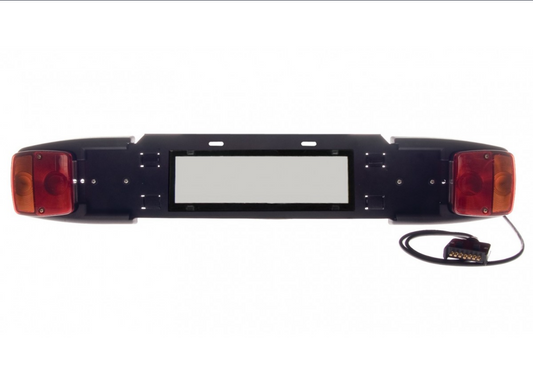 Vehicle Plate Holder with Lights