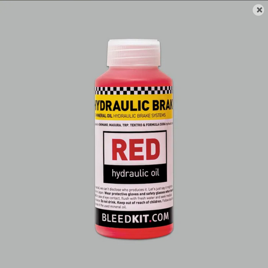 Oil by BleedKit - RED mineral hydraulic oil 100 ml