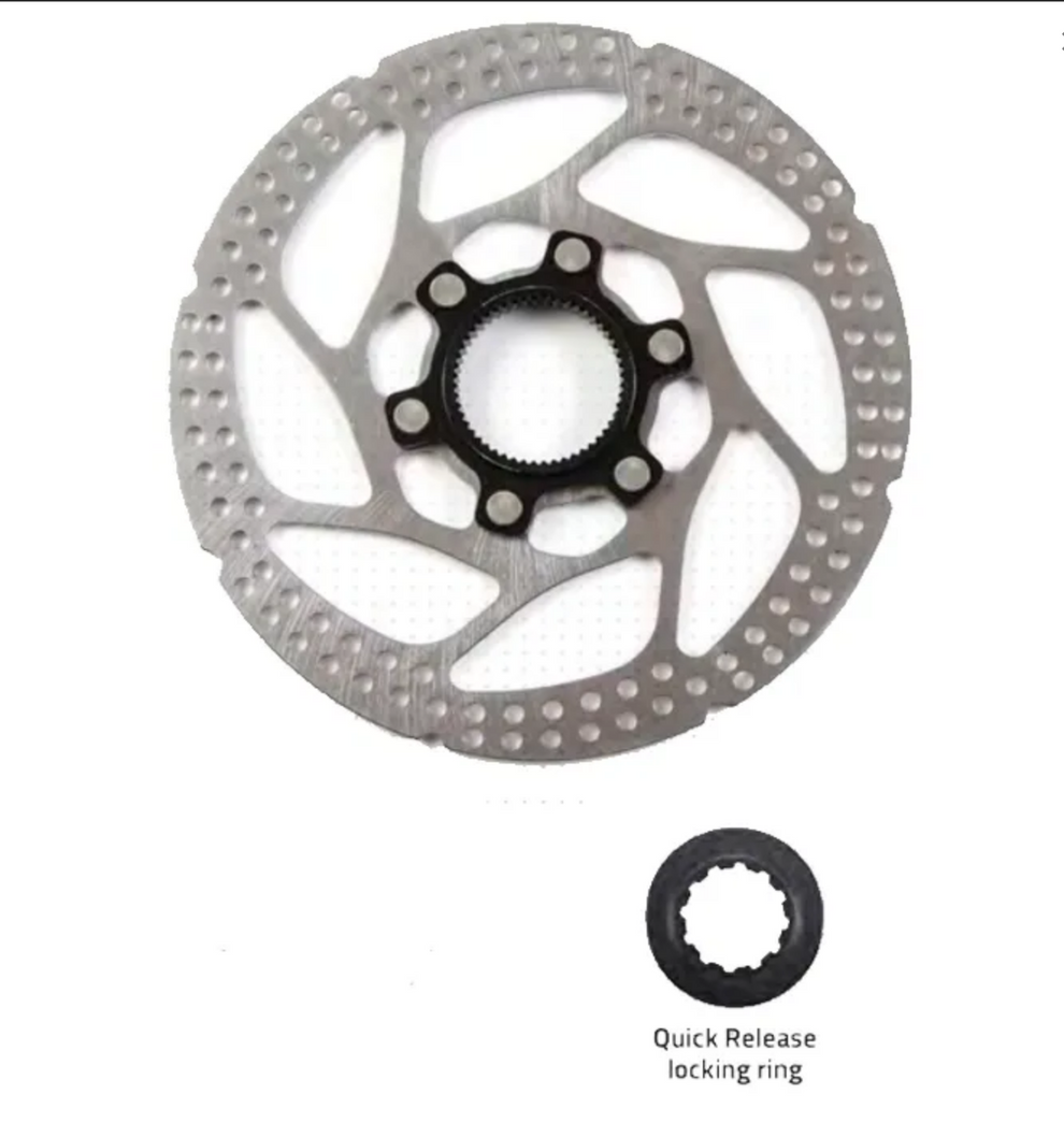 DISC ROTOR - CLARKS - CenterLock Rotor 160mm with Lock Ring Quick Rele ...