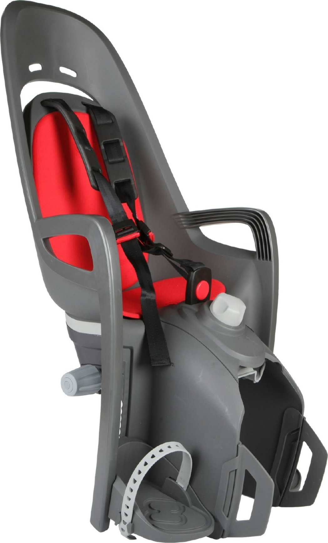 HAMAX Zenith relax baby seat with carrier adapter - red padding