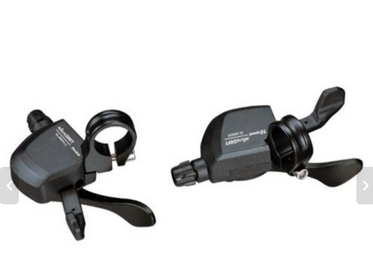 MICROSHIFT Xpress Trigger Shifter - XLE 10 SL-M850 - 2x10 Speed - Pair (Shimano Mountain)