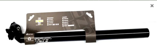 SEAT POST M/Adjust BLACK - 28.6 x 400mm