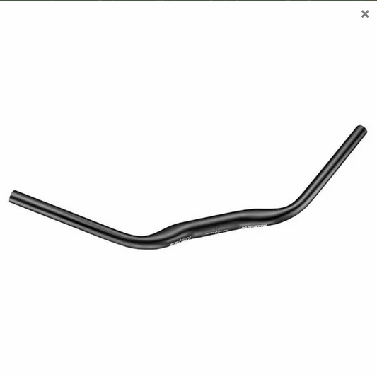 HANDLEBAR - Dia.31.8mm, Width 630mm , Rise 21mm, Sweep 35 degrees, Satori Logo, Matt Black, NOIRETTE
