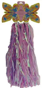 STREAMERS Sparkling Glass, PURPLE PINK WHITE