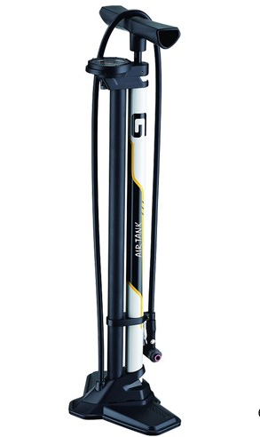 Giyo Air Tank Tubeless Floor Pump - 2 Chambers - GCT-PT pump head - Max pressure 260psi