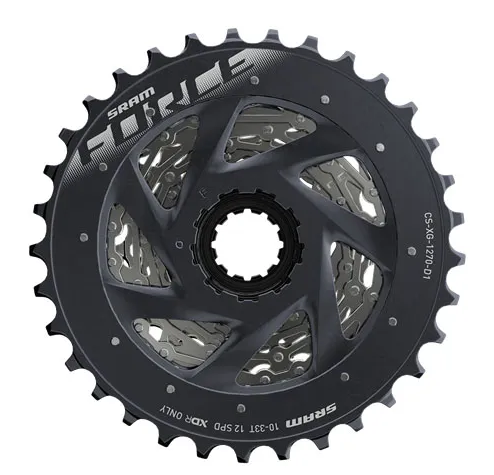 XG-1270 D1 10-36 12-Speed Cassette - Silver