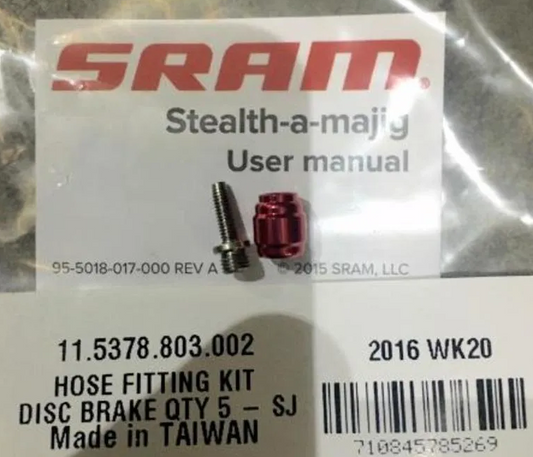 Sram - disc brake hose fitting kit