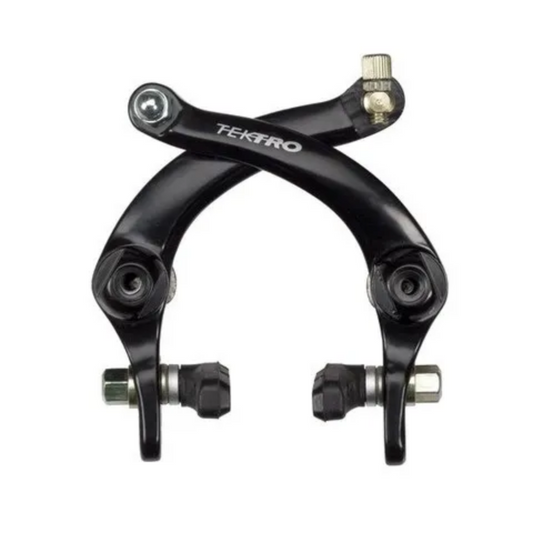 BRAKE - Tektro FRONT U Brake, BLACK , dimension: 30-47mm, coil spring, with 55mm pads 985.13, barrel
