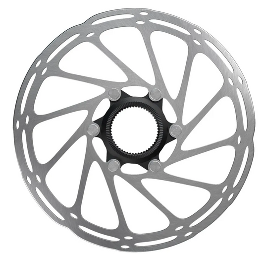 Rotor Centerline CenterLock 160mm Black Rounded