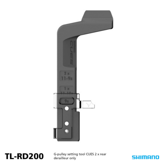 TL-RD200 G-PULLEY SETTING TOOL CUES 2 x REAR DERAILLEUR ONLY