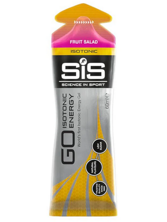 SIS go plus isotonic energy gels 60ml - fruit salad (sold individually)