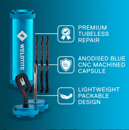 Weldtite Tubeless Repair Capsule for External Use