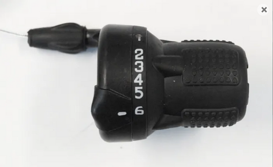 SHIFTER - 6 Speed Grip Shifter, Indexed