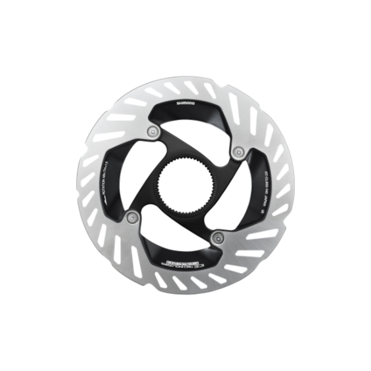 Shimano Disc Rotor RT-CL900 140mm ICE-TECH CENTERLOCK INTERNAL SERRATION w/LOCKRING