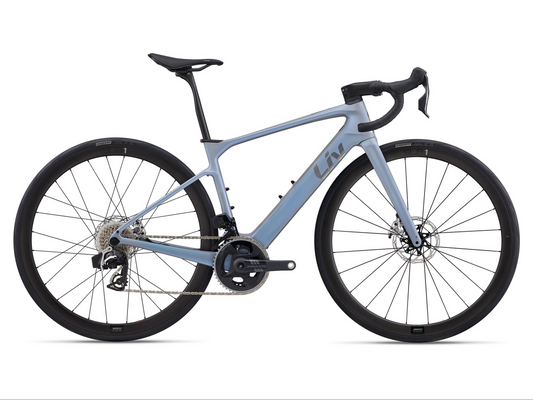 LIV MY26 Avail Advanced E+ Elite 1 - DREAMY BLUE/CARBON SMOKE