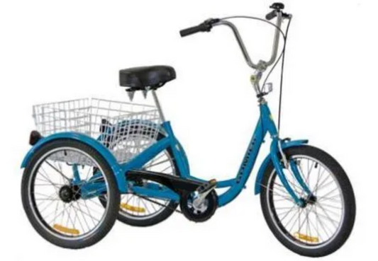 TRIKE 24" 3 Speed (Coaster) NEXUS, 2500 Series - Lovely BLUE
