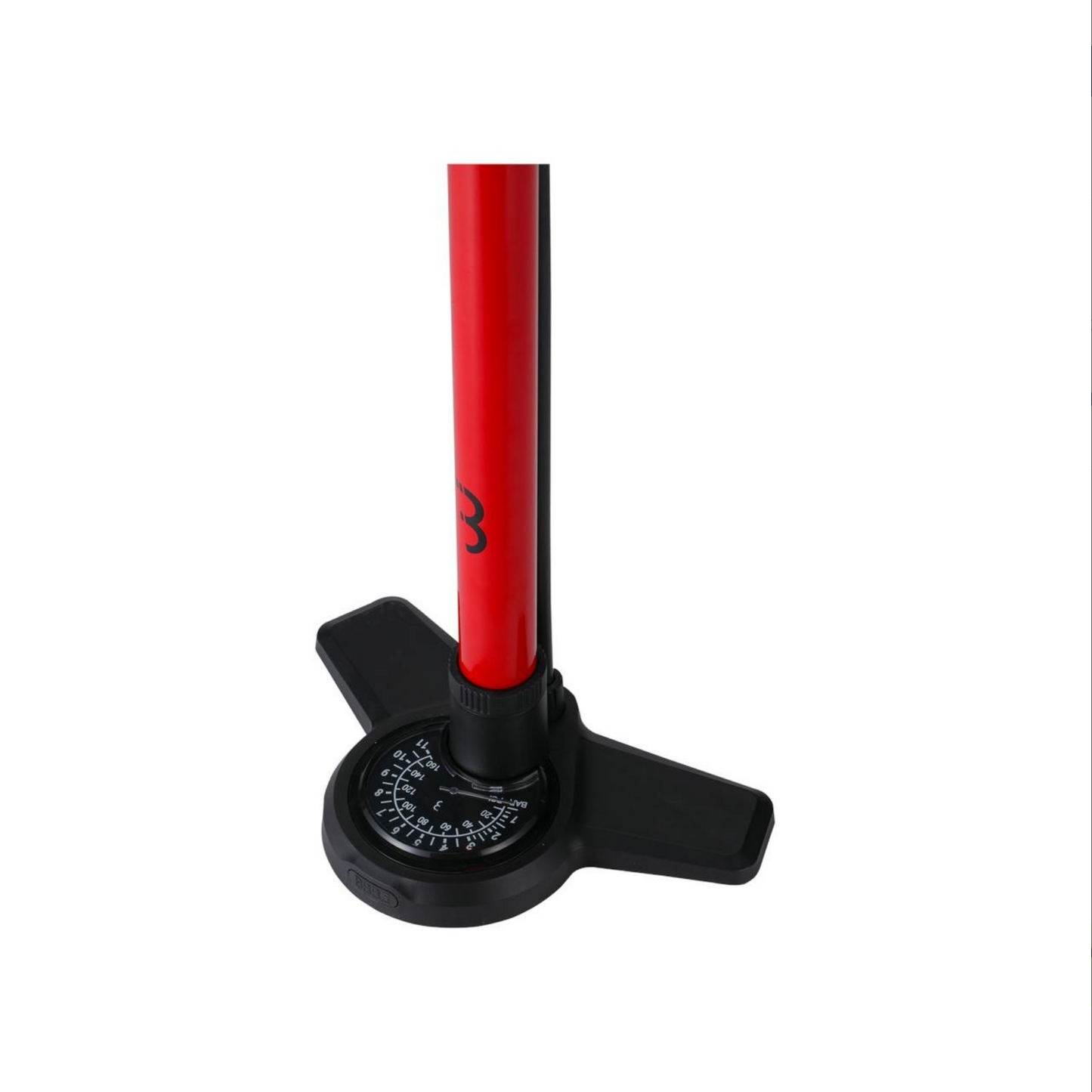 BFP-28 FLOORPUMP AIRBOOST DUALHEAD 3.0 RED