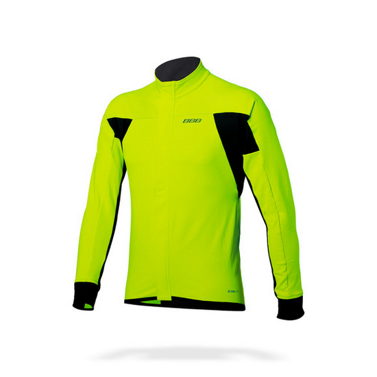 BBB triguard winter jacket longsleeve - RED/YELLOW/BLACK