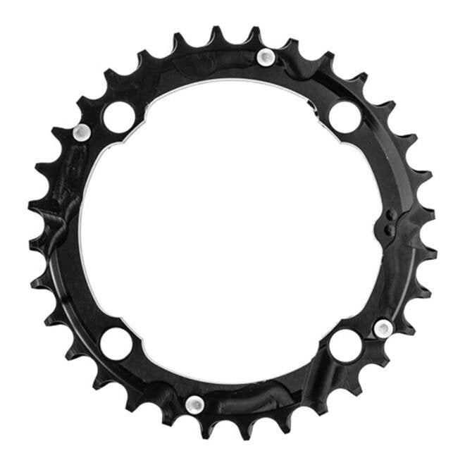 CHAINRING - MTB "STRONGLIGHT", 32T, 5083 Black Shimano - 104mm BCD, 4 Hole for 9 Spd