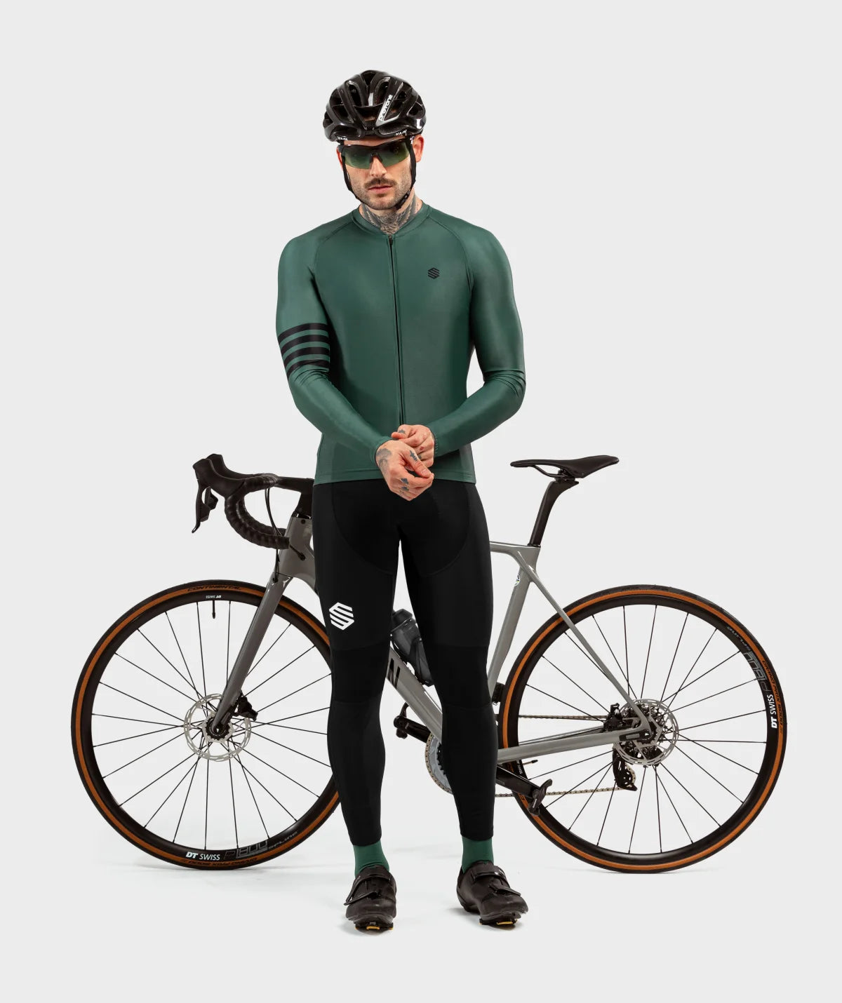 M2 Gravel Men's long sleeve cycling jersey - L