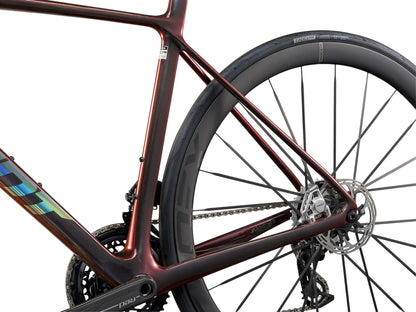 my25 giant tcr advanced sl o red - black lava