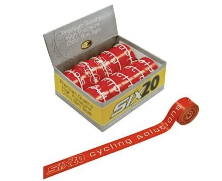 Rim tape 10mm self adhesive - red