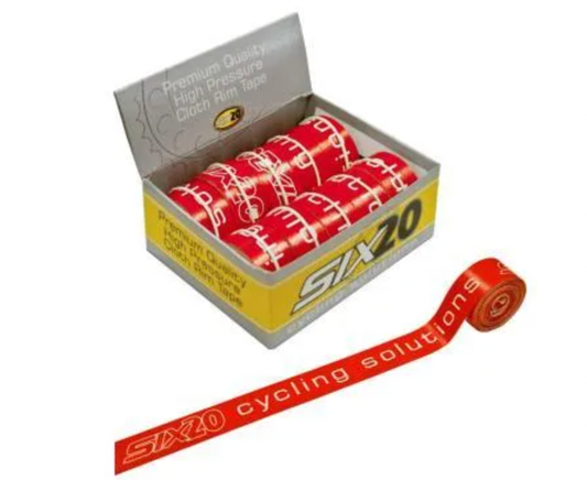 Rim tape 10mm self adhesive - red