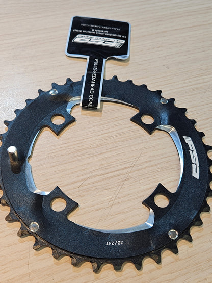FSA Chainring, V-Drive/Comet MTB, 38T, 4 x 96mm BCD, M-11, Black (WB387)