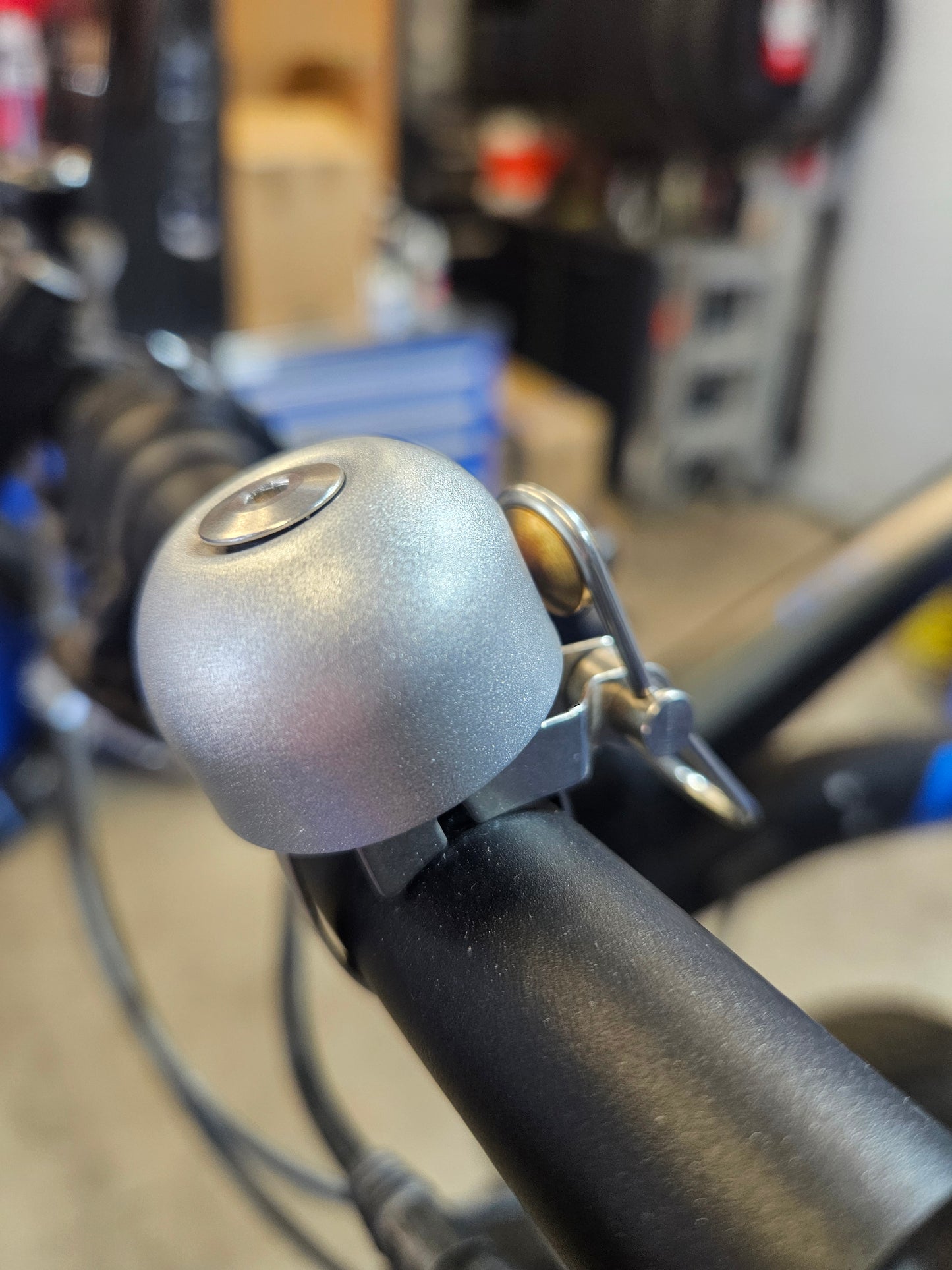 Stainless Steel Handlebar Bell - Loud - assorted colours
