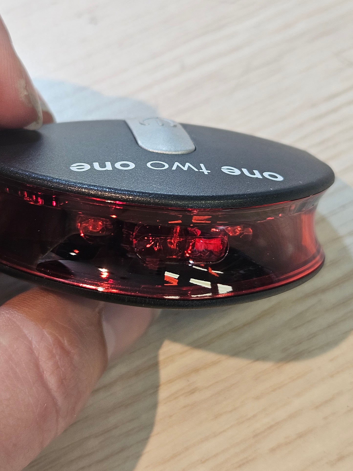 Bicycle light - one two one - rear light