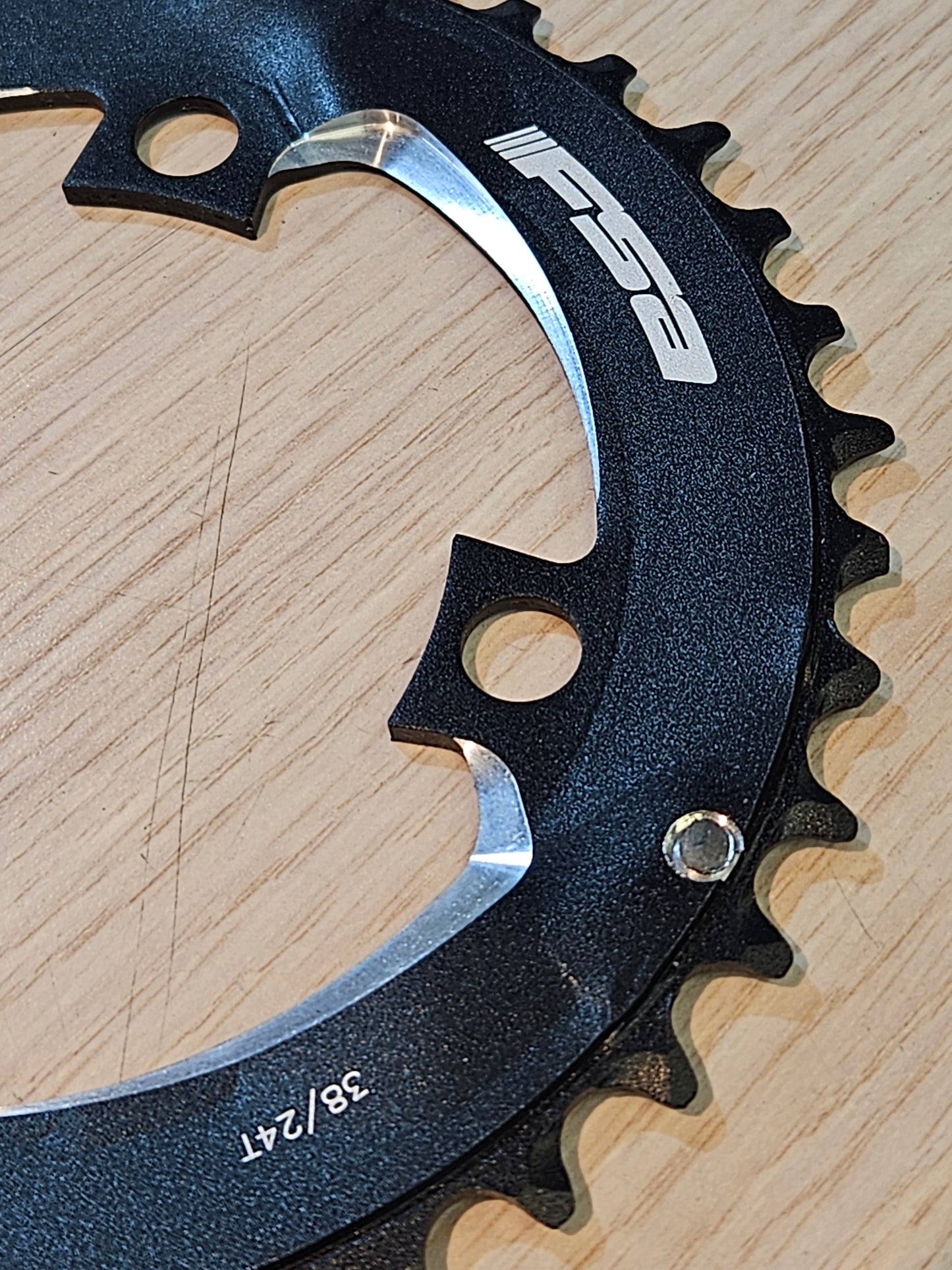 FSA Chainring, V-Drive/Comet MTB, 38T, 4 x 96mm BCD, M-11, Black (WB387)