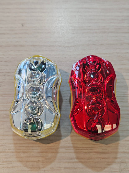 Bicycle lights - one two one - front & rear