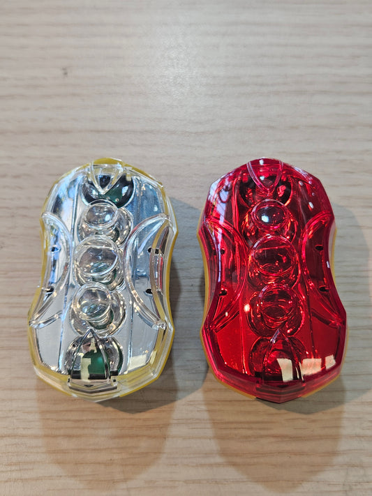 Bicycle lights - one two one - front & rear