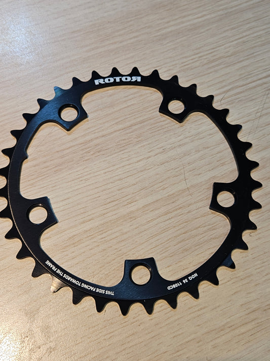 Rotor Chainring Round 36t BCD110X5 Inner