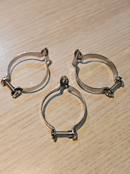 CABLE CLIP - Dia Compe, Stainless Steel, 28.6mm Dia (Bag of 3)