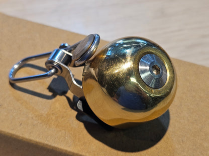 Stainless Steel Handlebar Bell - Loud - assorted colours