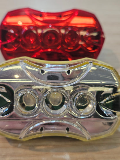 Bicycle lights - one two one - front & rear