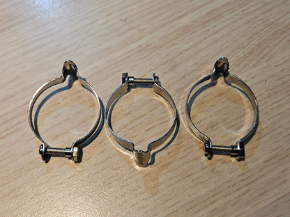 CABLE CLIP - Dia Compe, Stainless Steel, 28.6mm Dia (Bag of 3)