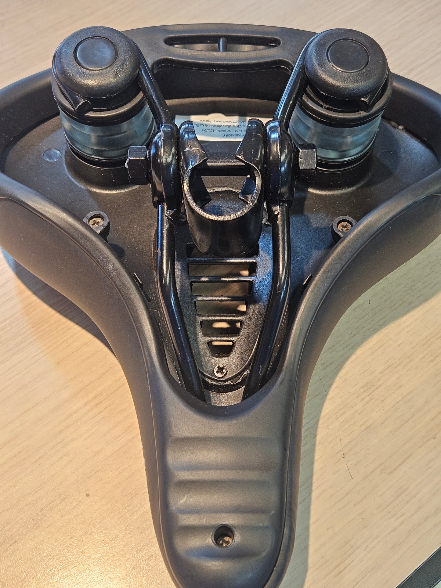 Memory foam saddle