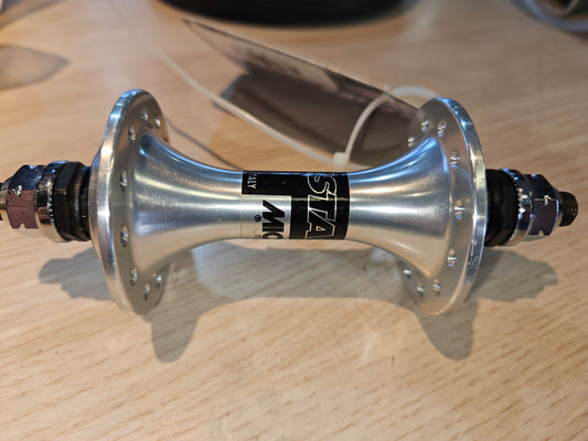 Miche Primato Pista Track Front Hub - 9x100mm - silver