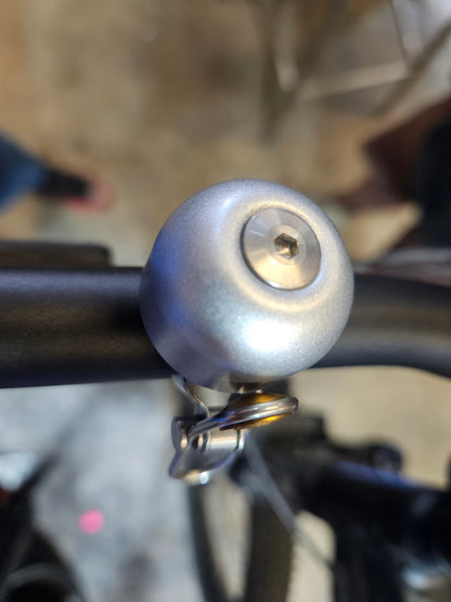Stainless Steel Handlebar Bell - Loud - assorted colours