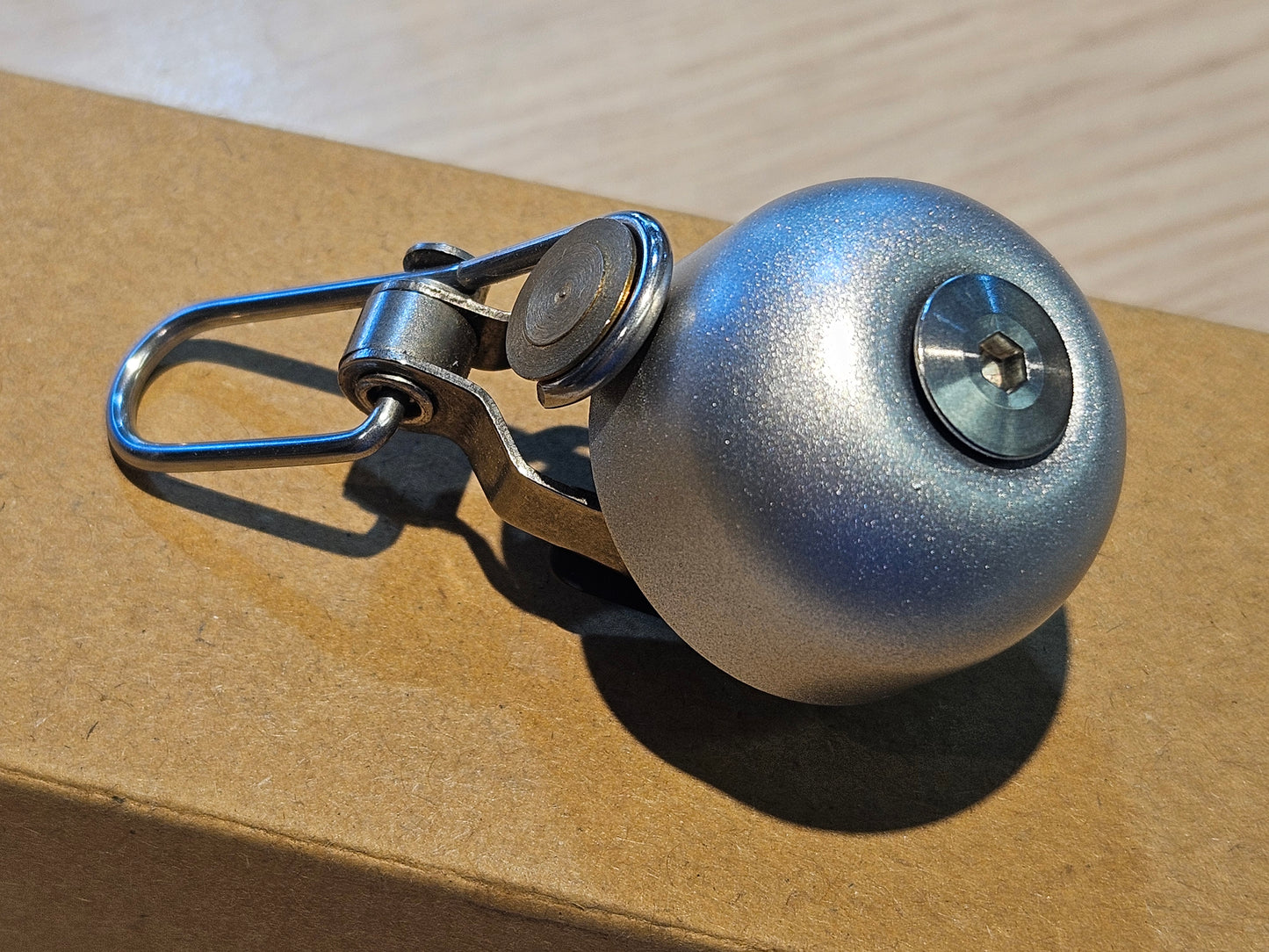 Stainless Steel Handlebar Bell - Loud - assorted colours