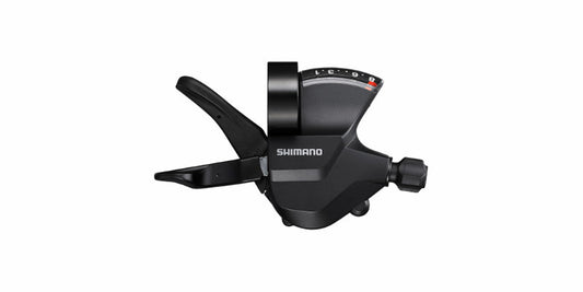 SHIMANO Shifter SL-M315-8R 8-speed RAPIDFIRE PLUS Clamp band With optical gear display
