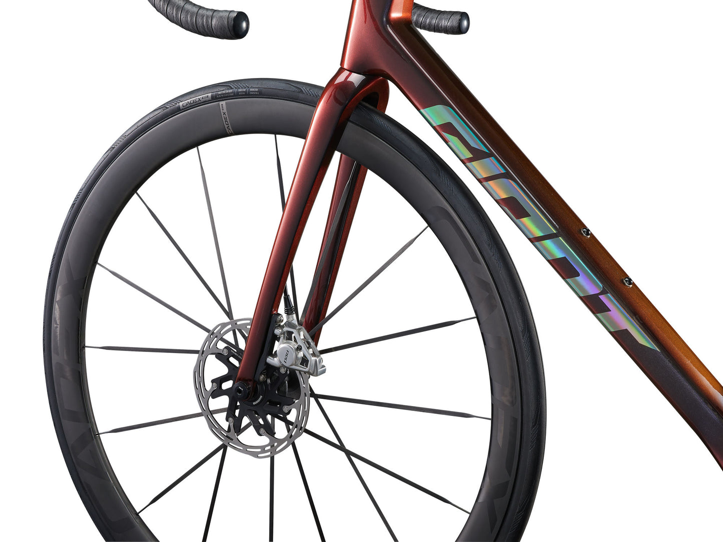 my25 giant tcr advanced sl o red - black lava